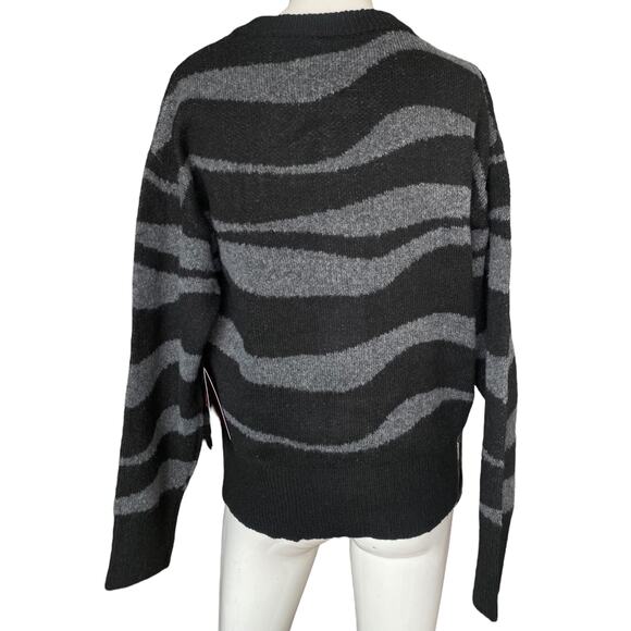 Wicked Paul Tazewell Graphic Black Button Cardigan Size Small NWT - Picture 2 of 5